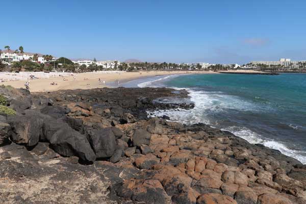 Playa de las Cucharas en Costa Teguise