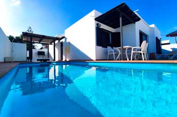 Villa con piscina privada en Tías Princesa Guayarmina