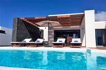 Villa Villalia B5 con piscina en Playa Blanca
