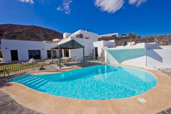 Villa con piscina Marblau en el sur el de Lanzarote