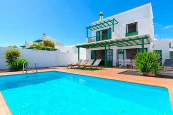 Villa con piscina Nohara en el sur de Lanzarote