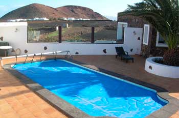 Villa con piscina privada Timanfaya en Tinajo