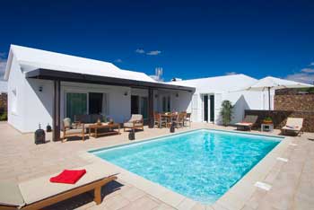 Villa de lujo con piscina privada en Lanzarote, Coral