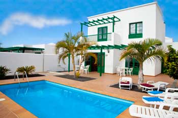 Villa con piscina en Playa Blanca Costa Papagayo
